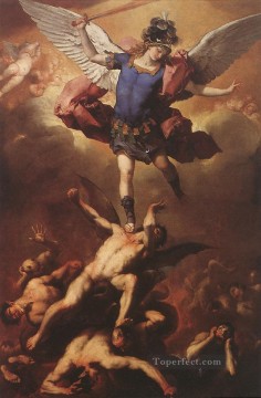  Angels Oil Painting - The Fall Of The Rebel Angels Baroque Luca Giordano